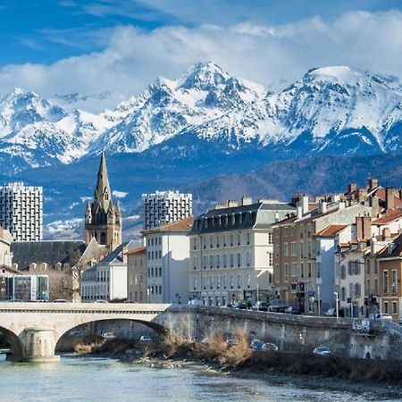 Appartement cosy + terrasse Grenoble Exterior foto