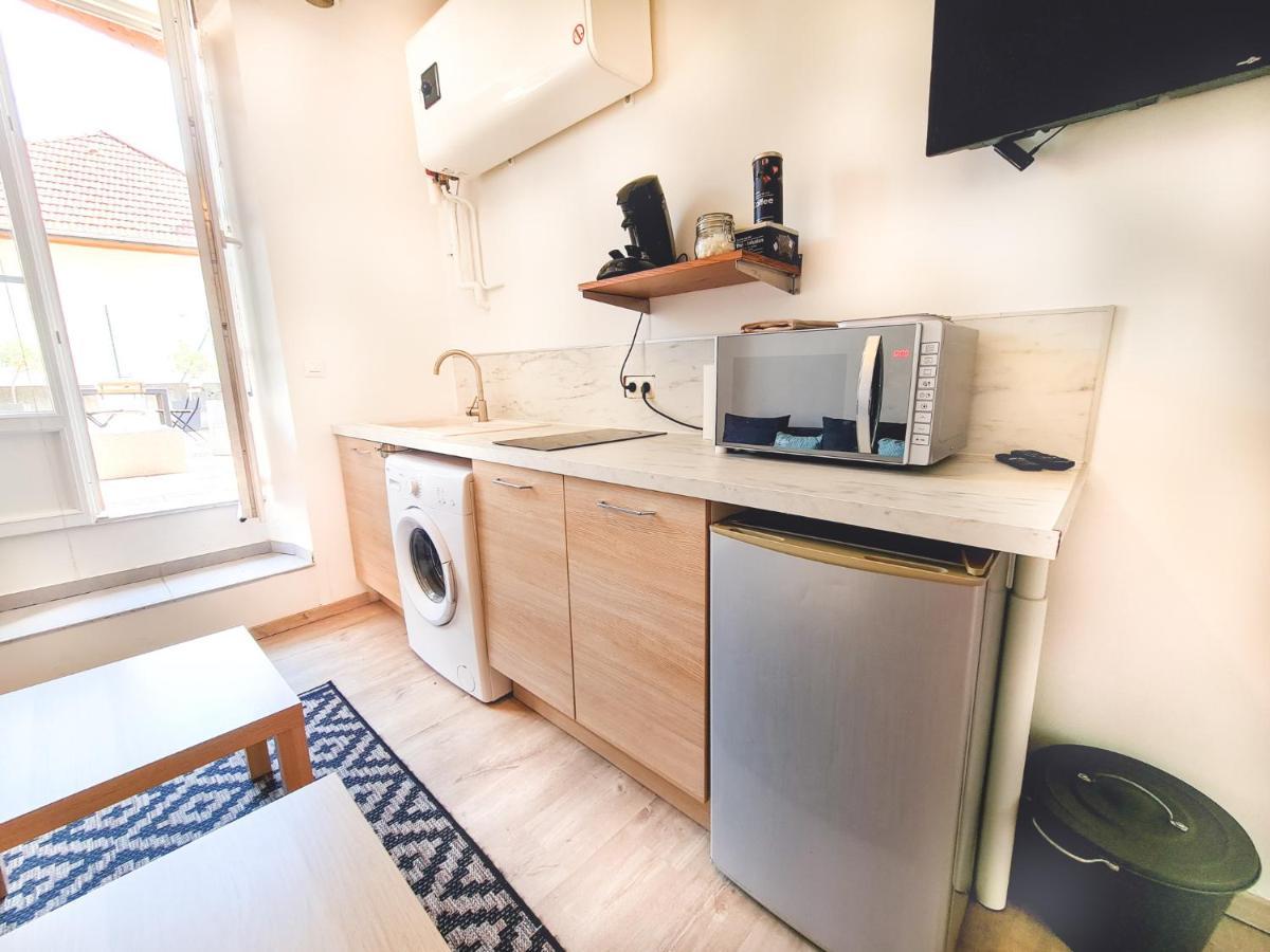 Appartement cosy + terrasse Grenoble Exterior foto