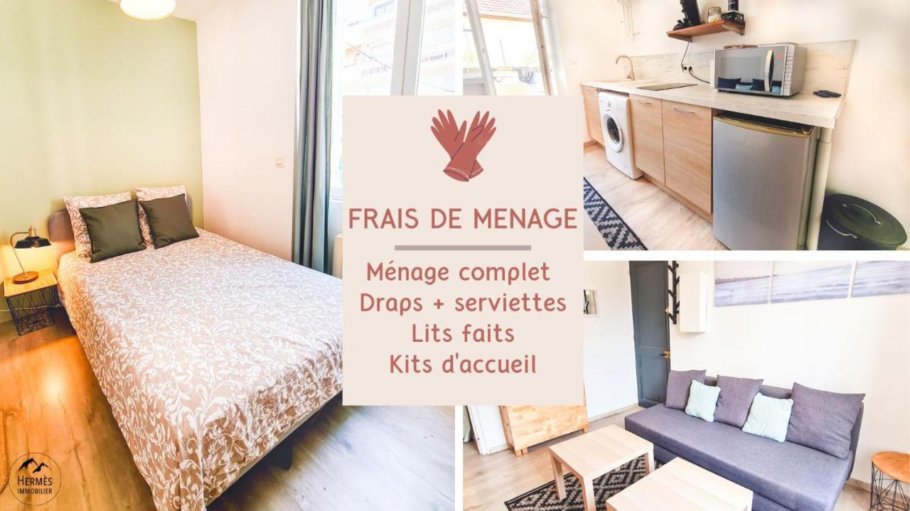 Appartement cosy + terrasse Grenoble Exterior foto